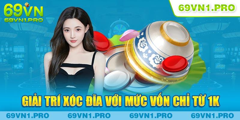 Giải trí với mức vốn chỉ từ 1K
