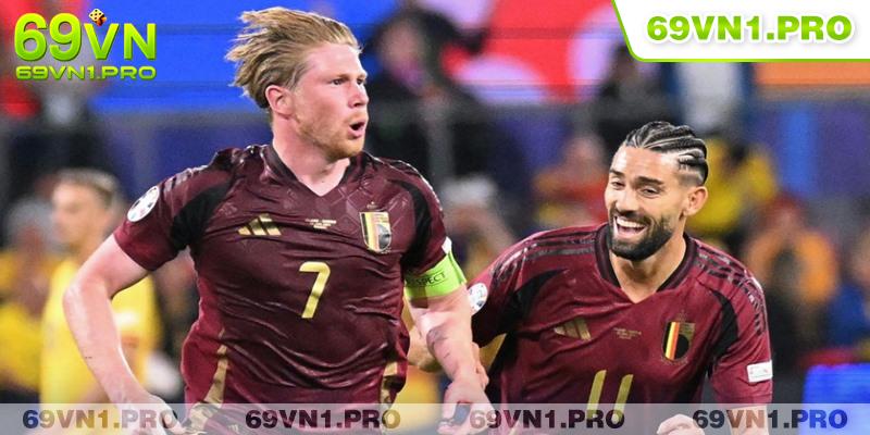 Bỉ đánh bại Romania với tỷ số 2 - 0